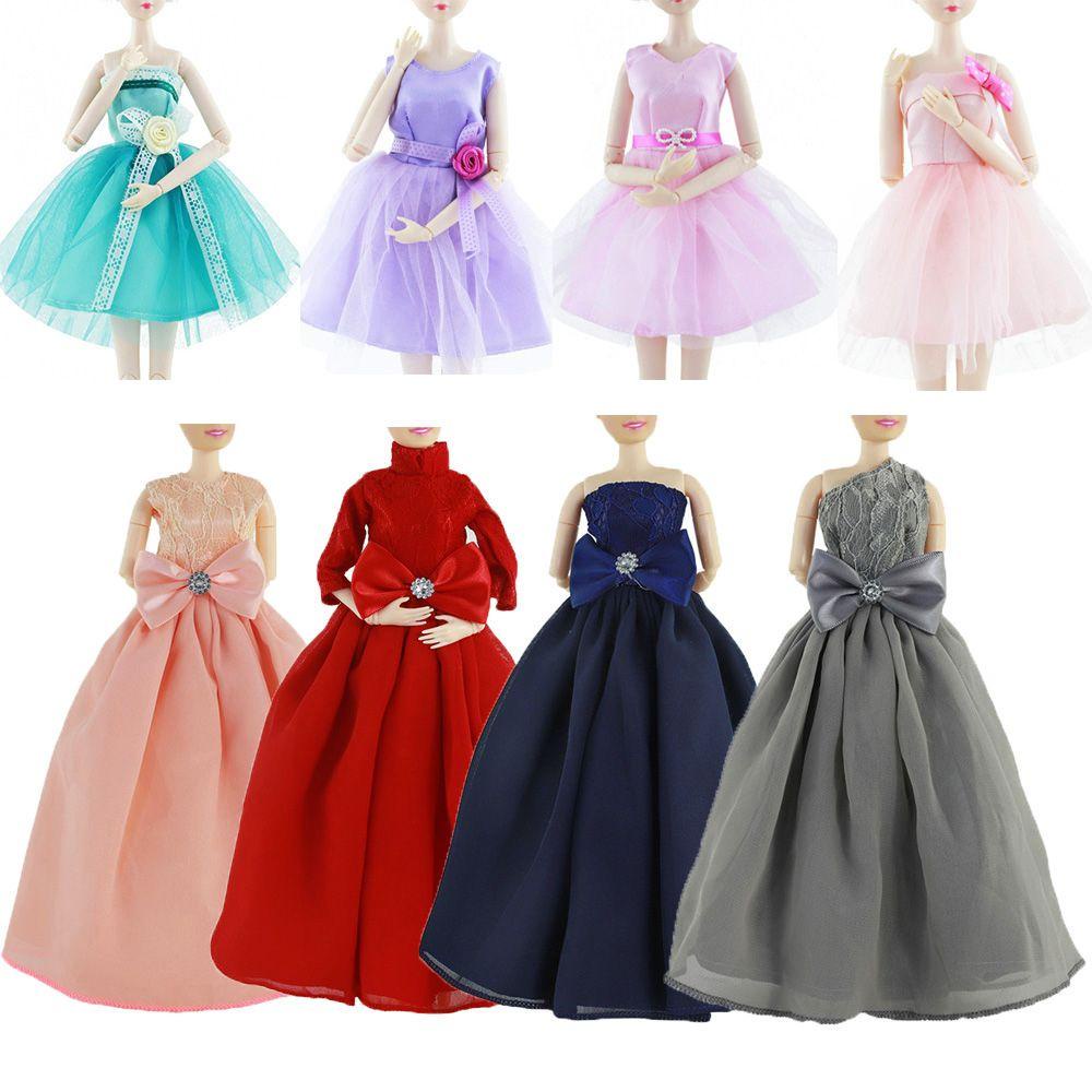 Đầm Đồ Chơi Búp Bê 30cm Dễ Thương Xinh Xắn 2021