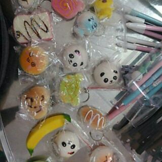 Combo 10 squishy mini đủ mẫu