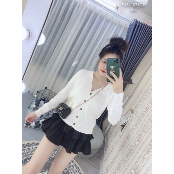 Áo khoác cadigan dệt kim có túi🥰🥰Hàng QC mịn đẹp&lt;br&gt;Form &lt; 57kg