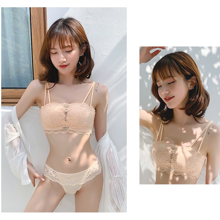 ✨ HOT SALE✨Áo Ngực Kẻ Caro Không Gọng Đệm Mỏng | BigBuy360 - bigbuy360.vn