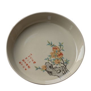 Dầm trà sứ - đĩa kê ấm chén