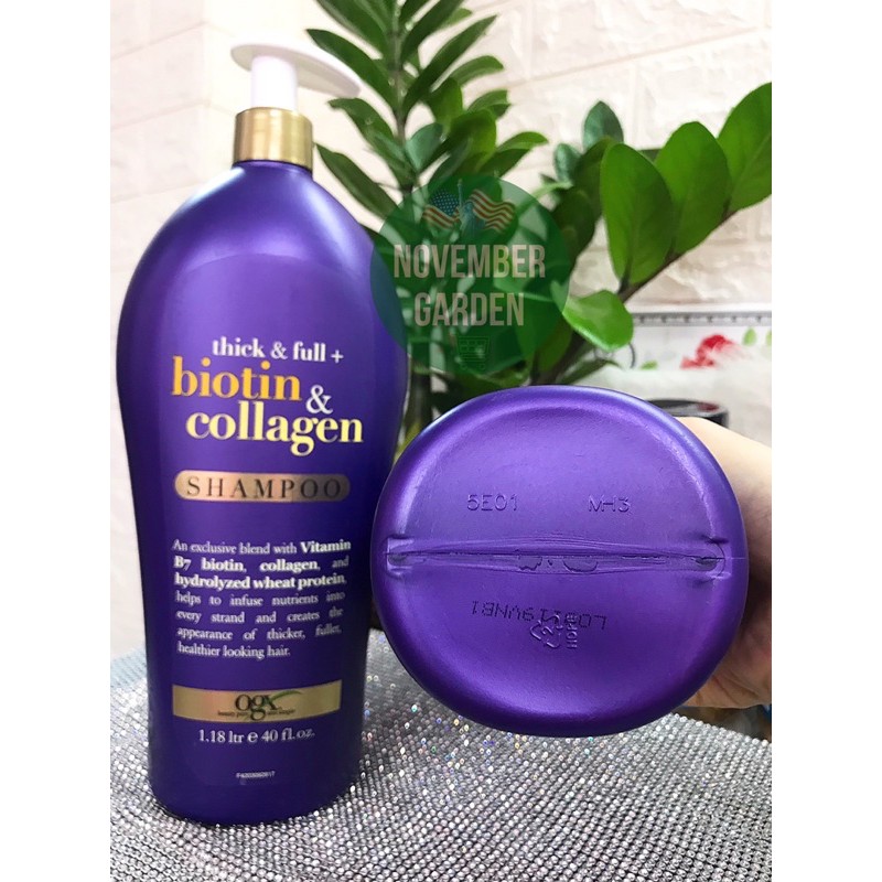 (chính hãng Mỹ) Dầu gội biotin 1,18l kích mọc tóc dạng vòi ấn | BigBuy360 - bigbuy360.vn