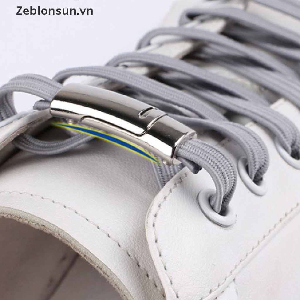 (Ze) Giày Slip-On Buộc Dây Có Khóa Sáng Tạo Cho Nam Và Nữ