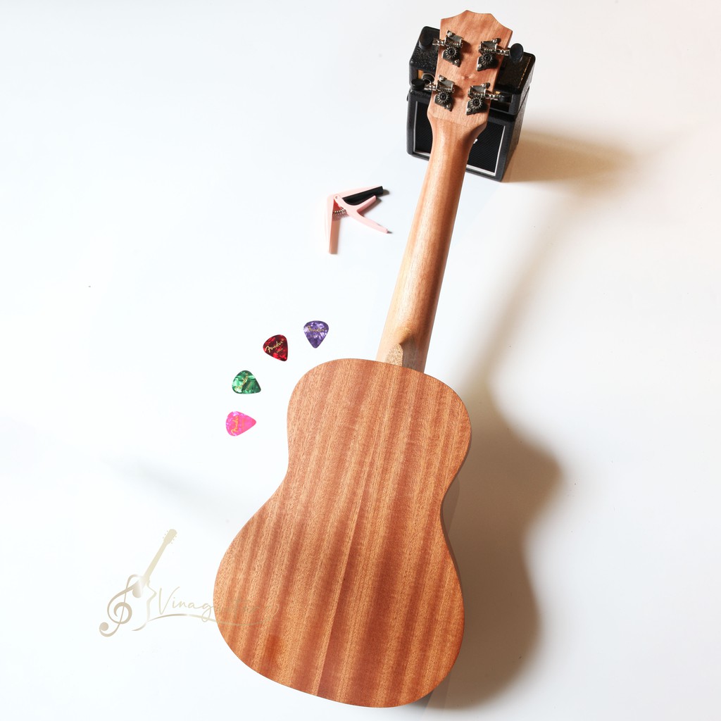 Đàn Ukulele Concert BWS Kingdom Ngộ Nghĩnh Full Gỗ Mahogany Latuta Guitar phân phối