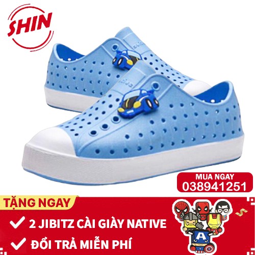Giày native cho bé💖FREESHIP💖giày native cho bé mix nhiều mẫu lựa chọn SHINNATIVESN2 tặng thêm 2 jibitz native