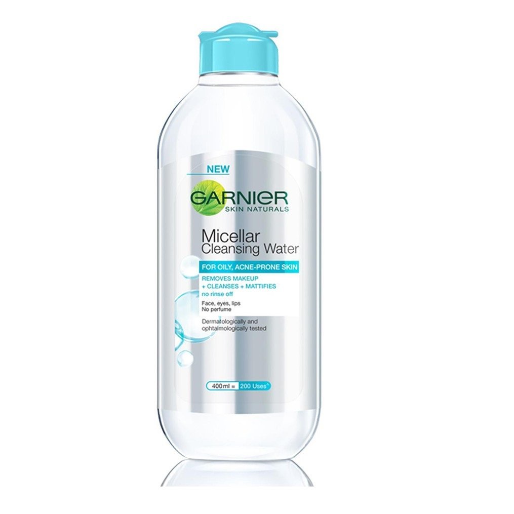 Nước tẩy trang Garnier Micellar Cleasing Water - For oily acne prone Skin dành cho da dầu mụn -  400ml