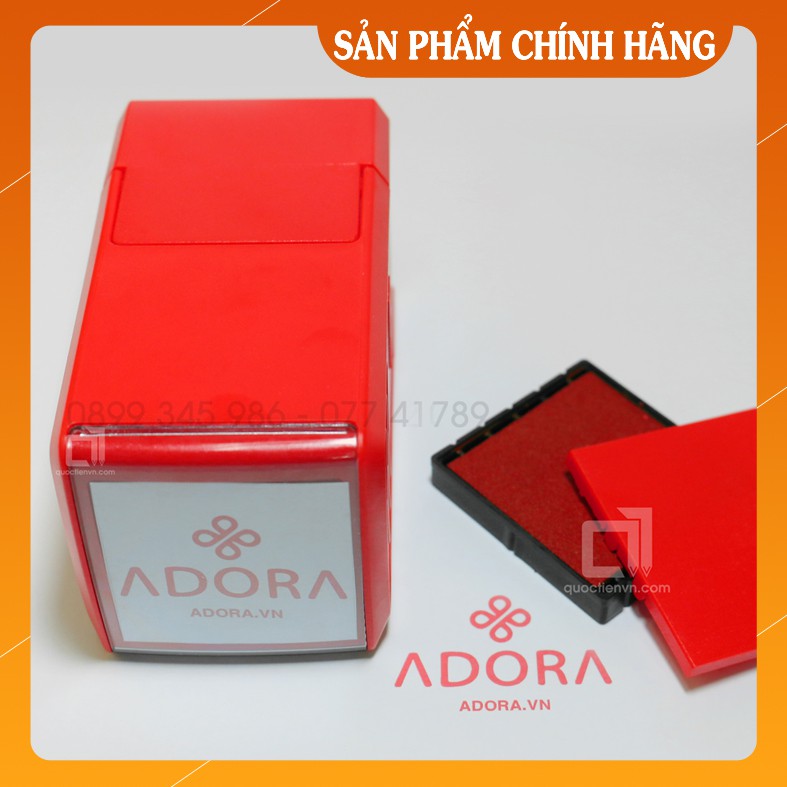 Con dấu logo thiết kế logo theo yêu cầu vuông 3.8cm chính hãng TDstamp