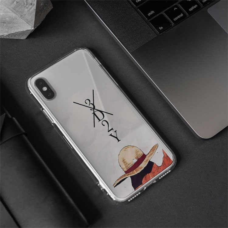 Ốp mềm chống bẩn chất hình luffy mũ rơm Iphone 7/8/8Plus/X/Xs/Xs Max/11/11 Promax/12/12 Promax CHUCOM21057