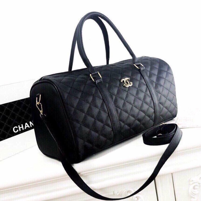 TH-TÚI XÁCH DU LỊCH TRÁM CHA NEO MÀU ĐEN