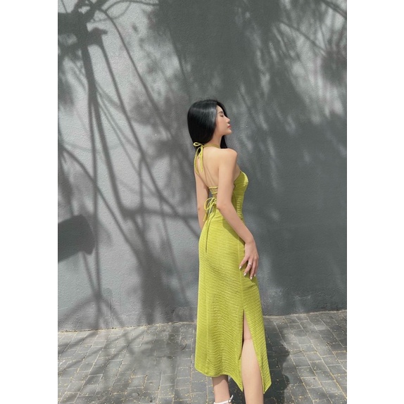 Đầm Yếm Đan Lưng