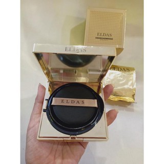 Phấn nước chứa tinh chất Eldas EG tox Ampoule Cushion tặng kèm lõi refill