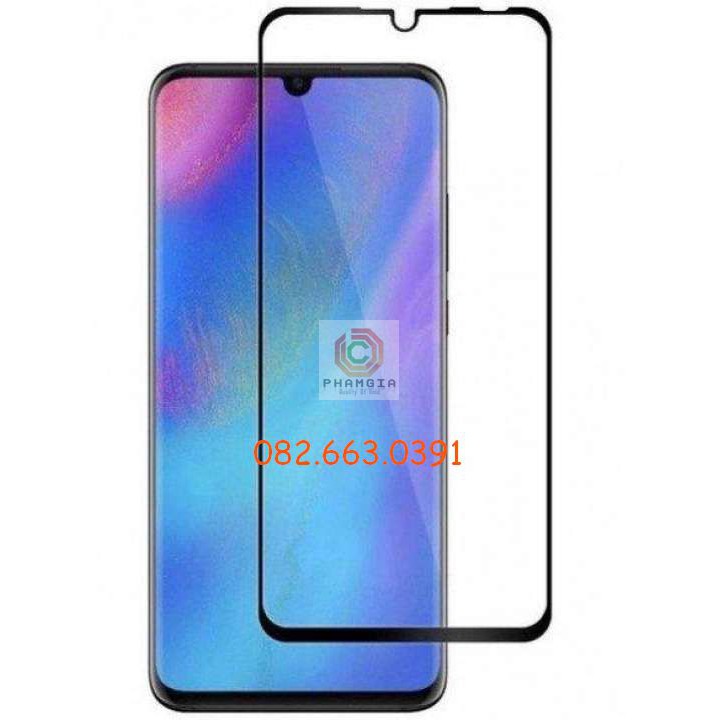 Kính cường lực Huawei 4E/P30 LITE full màn hình, full keo, siêu chuẩn