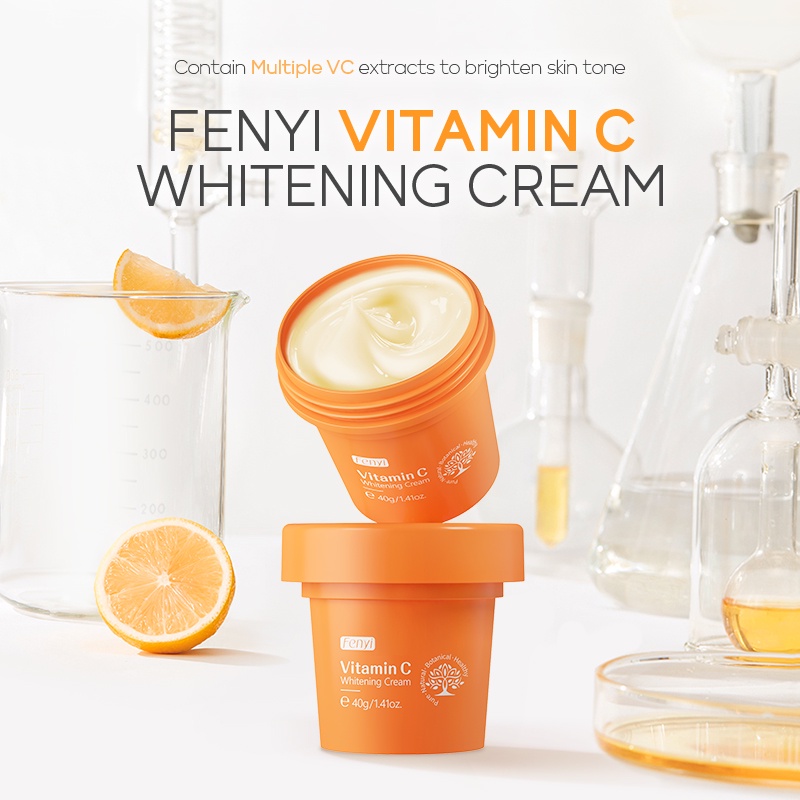 Set 2 món Serum và Kem FENYI vitamin C làm trắng sáng da