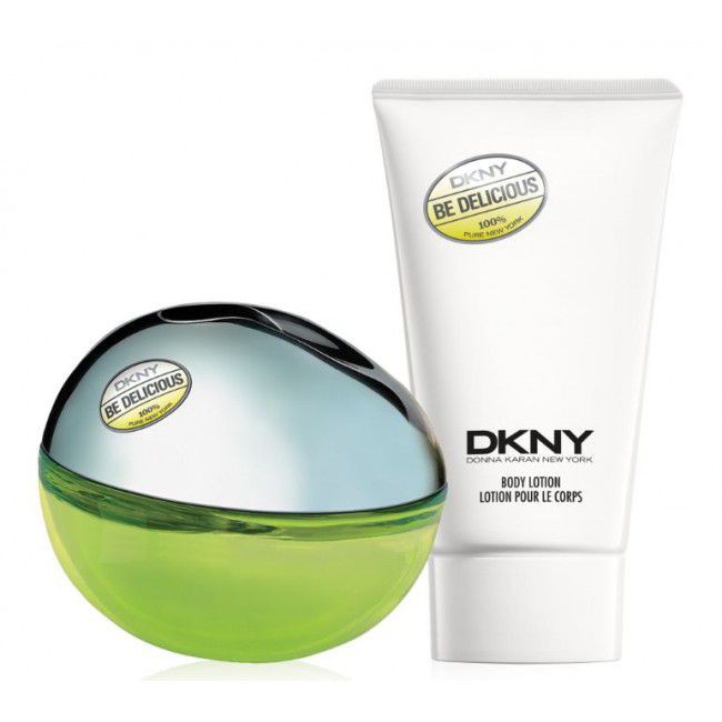Xtay Đức - Bộ nước hoa DKNY be delicious EDP 30ml + Tặng Body lotion 100ml