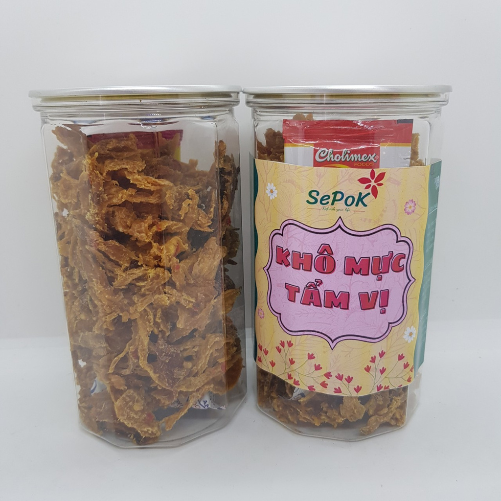 Khô Mực Xé Tẩm Vị - 250g - SePok | BigBuy360 - bigbuy360.vn