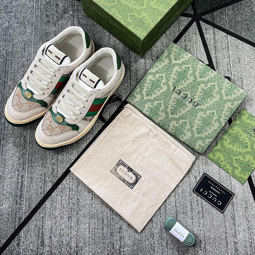 Giày thể thao Gucci Sơn Tùng SC, hai màu xanh - hồng, đi đơn đi đôi đều chất | BigBuy360 - bigbuy360.vn