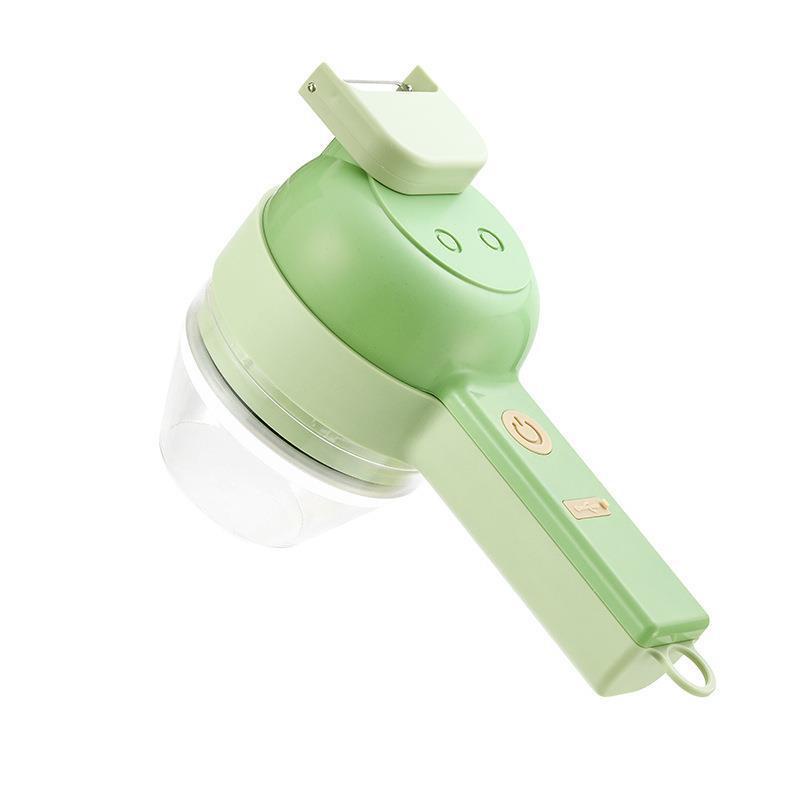Nồi Mini Không Dây Cầm Tay Dùng Để Cắt Hành Tỏi Rau Củ Quả Đa Năng