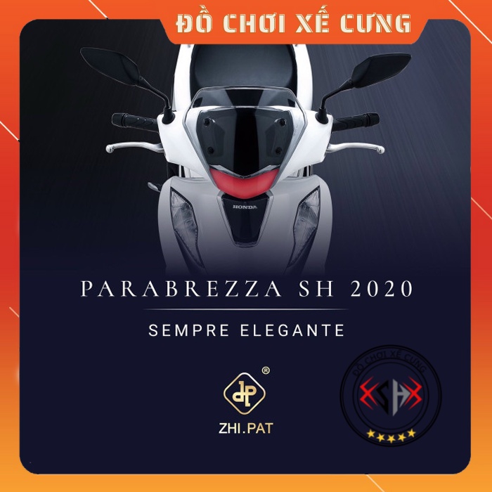 Kính chắn gió Sh2020 ZHI.PAT hàng chính hãng dành cho Sh2020 125/150i