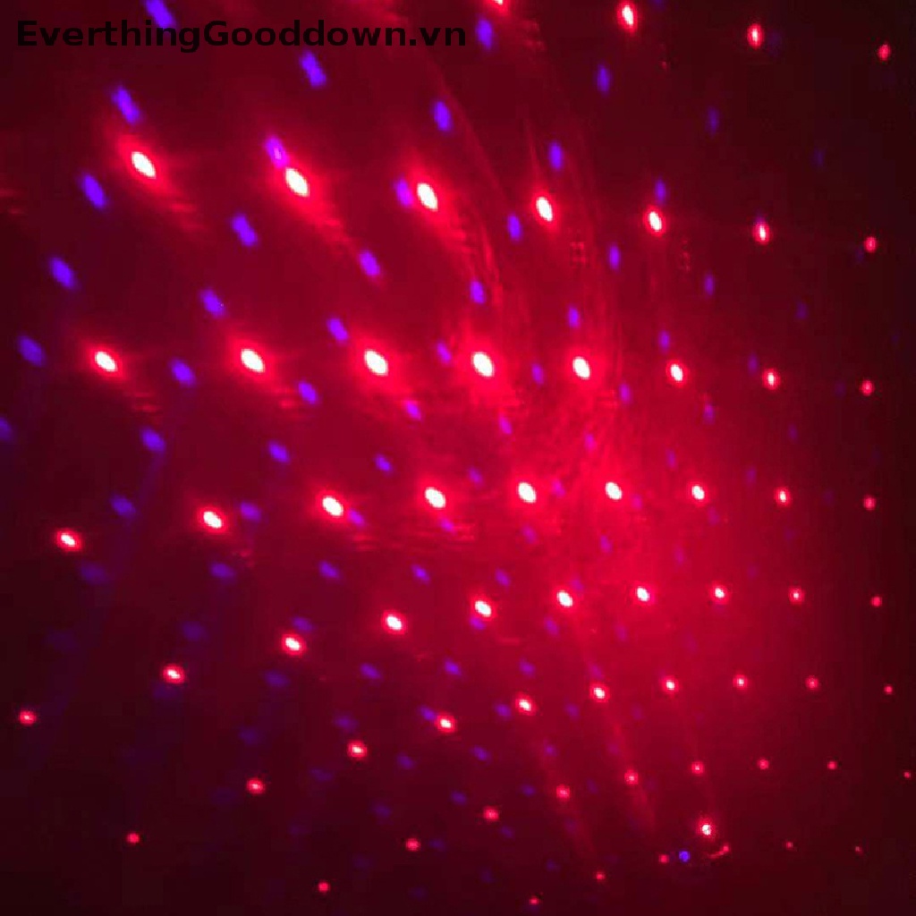 Everthinggooddown Đèn LED Chiếu Sáng Trần Xe Hơi Hình Bầu Trời Đầy Sao Trong Mơ Đầy Sao
