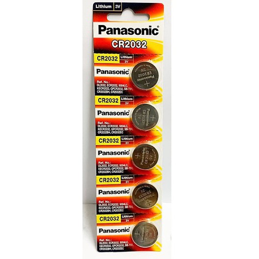 5 viên pin CR2032 Panasonic chính hãng