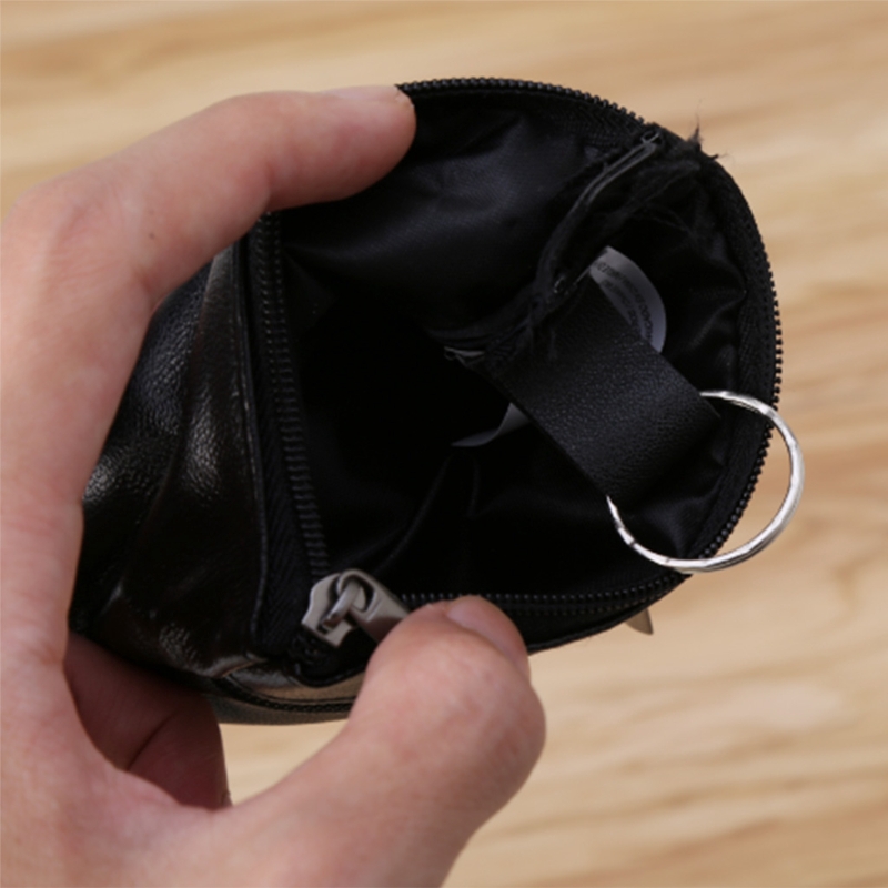 ❀LIDU  Soft Men Women Card Coin Key Holder Zip Leather Wallet Pouch Bag Purse Gift New