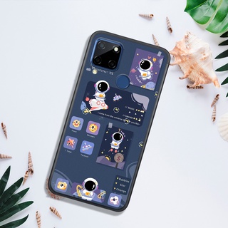Ốp Lưng OPPO REALME C12 - C15 - C21 - C21y - C25 - C25y - C35 , In Hình Phi Hành Astronauts  Phong Cách, Đẹp