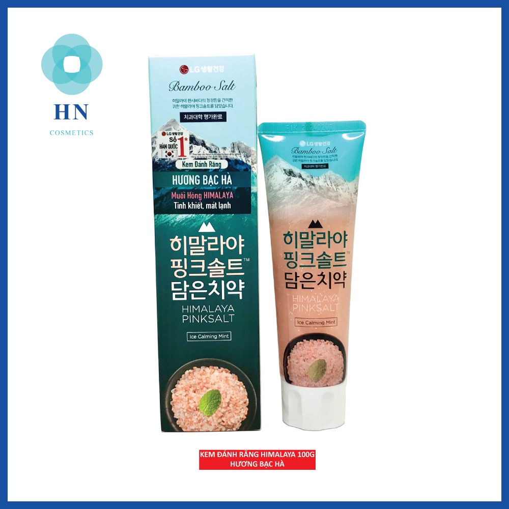 Kem Đánh Răng Muối Hồng Himalaya Pinksalt Hàn Quốc 100g