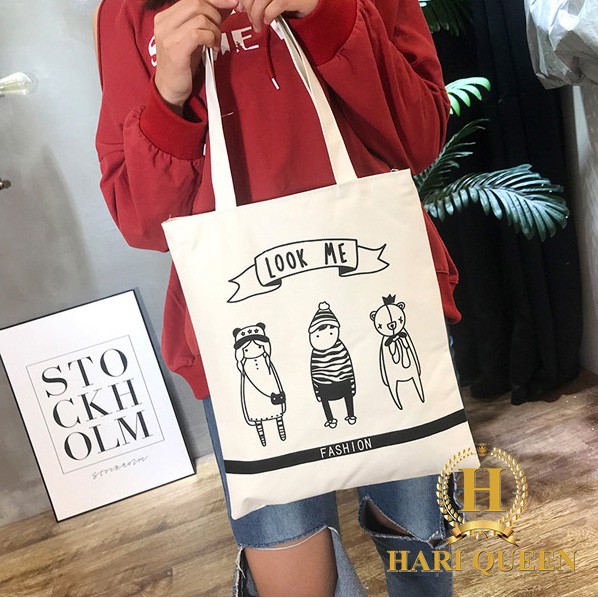 [Túi tote] Túi vải Look Me HARI0720