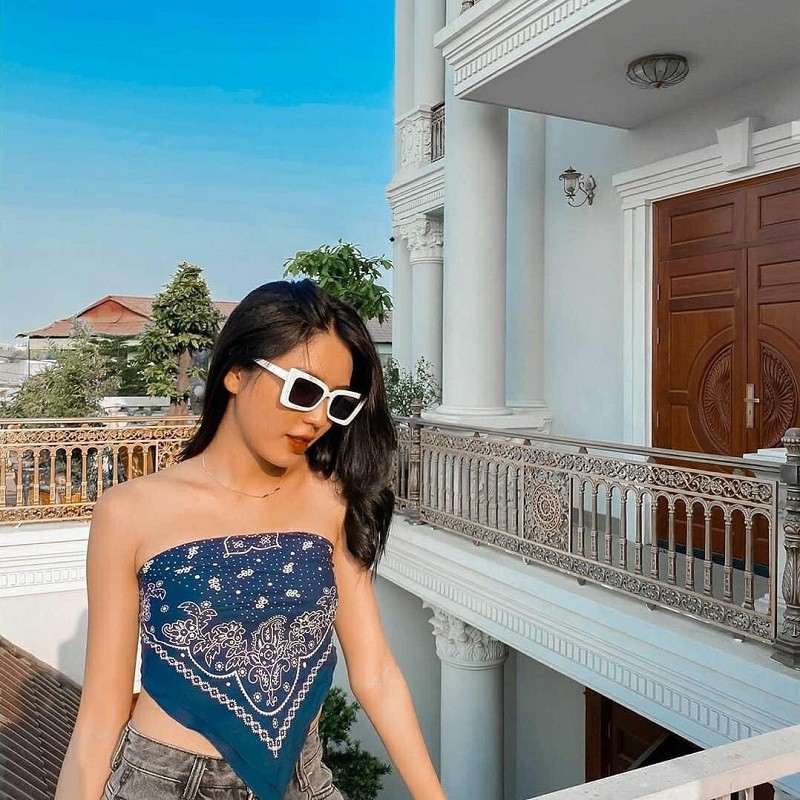 Kính mát dáng vuông chống tia UV400 phong cách Hàn Quốc thời trang 2021