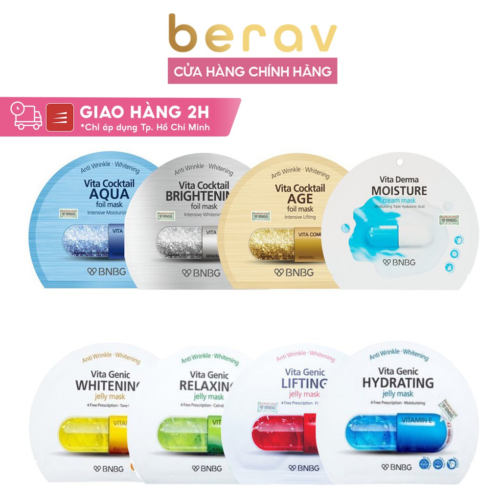 Mặt Nạ Giấy BNBG Vita Genic Jelly Mask (30ml)