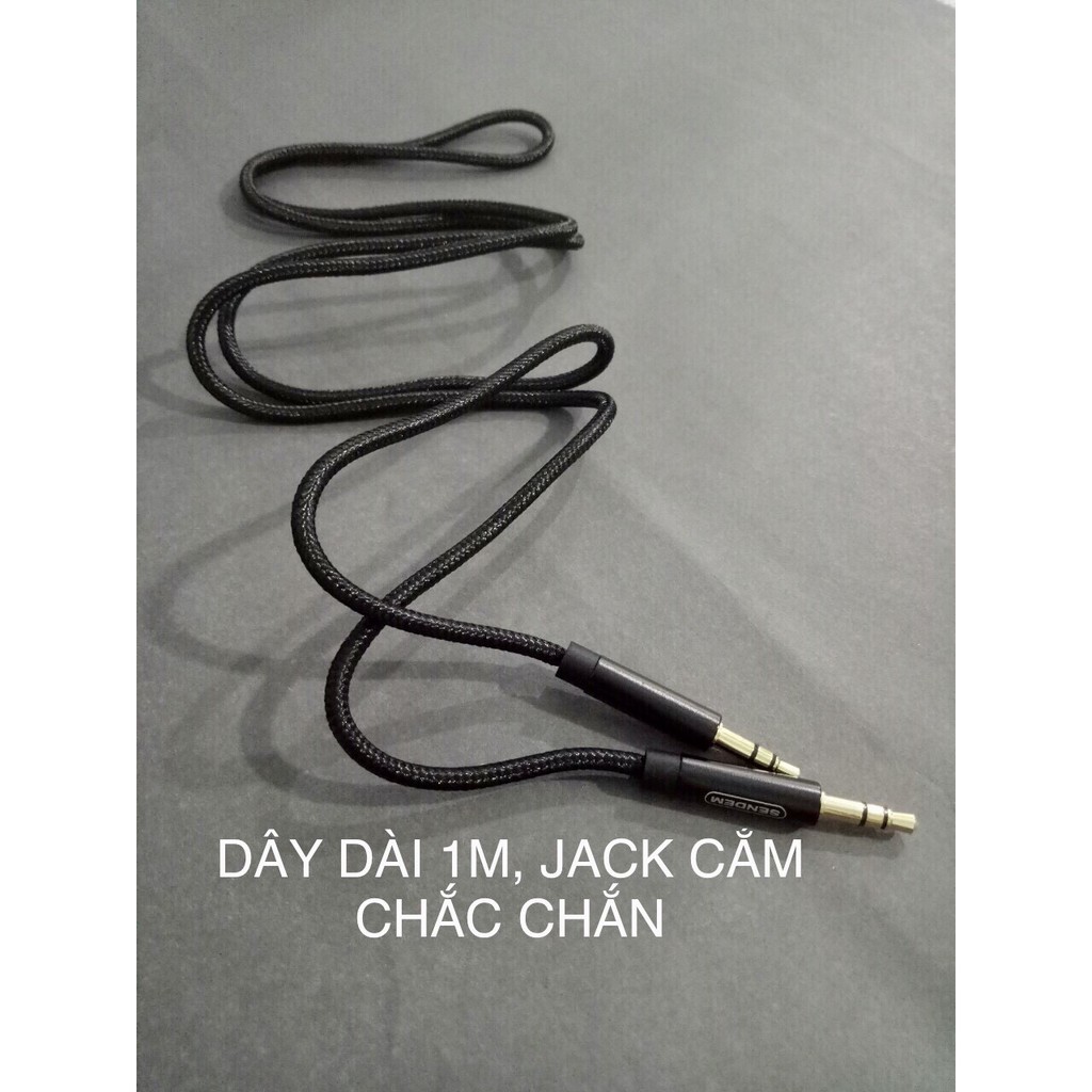 Dây âm thanh Sendem A01 2 chân 3.5mm dài 1M
