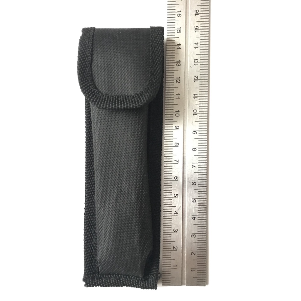 Túi vải dày đựng balisong lược hoặc CSGO cán thẳng, cài dây lưng