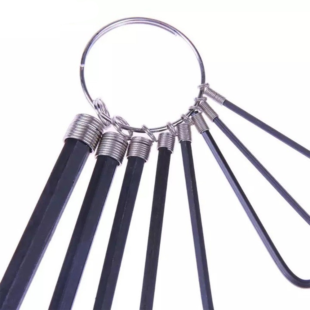 Bộ Lục Giác Mini 10 Cây Bỏ Túi Đa Năng Sửa Điện Tử, Điện Thoại, Đồng Hồ, Xe Đạp