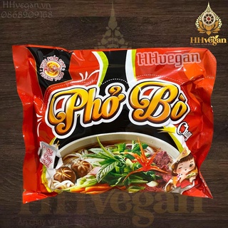 Phở bò ăn liền thuần chay âu lạc - 1 gói 70g - phở bò - phở gói chay