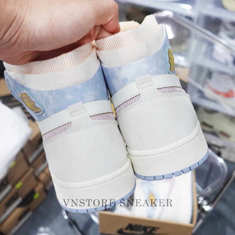 Giày Sneaker Jordan 1 Hight Zom Air CMFT “ Pink Oxfrod/ Celestine Blue” - Bản Best - Vnstoresneaker