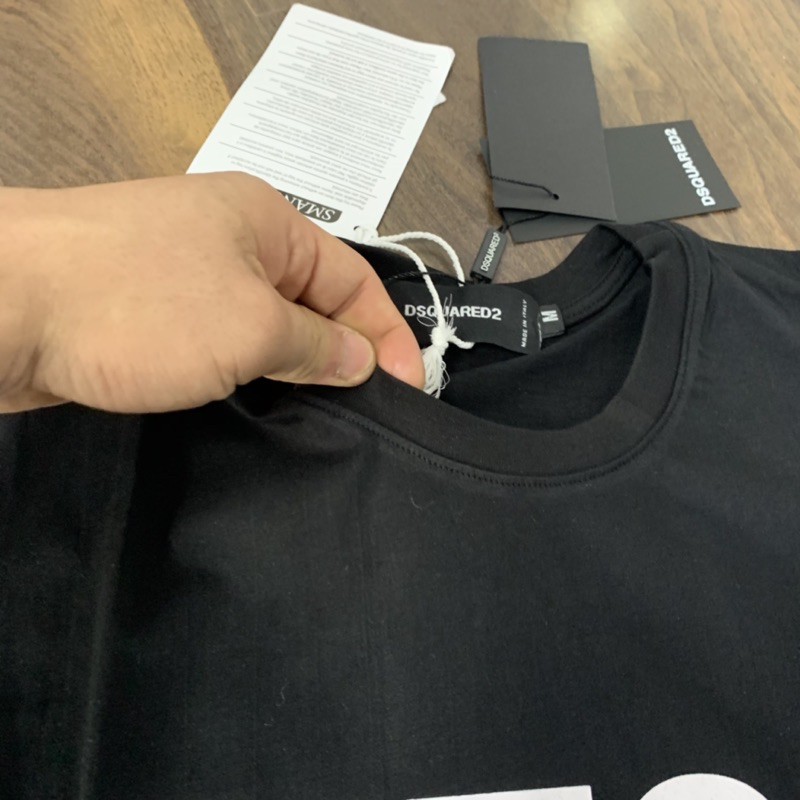 Áo phông DSQ in chữ Bitch Where hai mặt | BigBuy360 - bigbuy360.vn