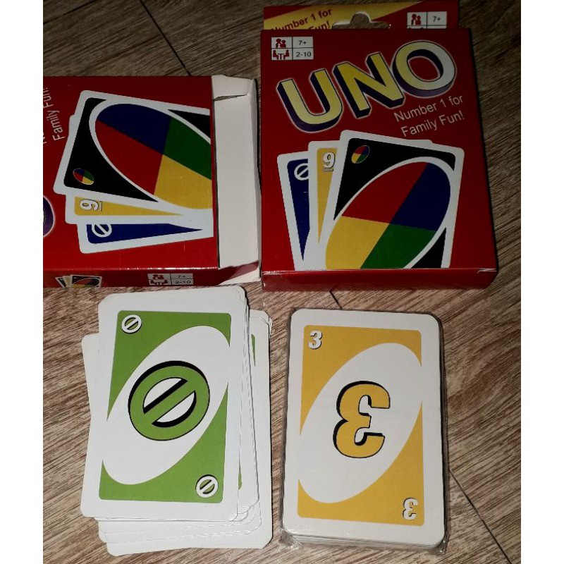 Trò chơi_một bộ bài UNoo_có 108 thẻ bằng giấy bóng cứng rất đẹp