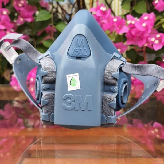 3M 7502 Mặt Nạ Phòng Độc Cao Cấp Giải Pháp Phun Sơn, Phun Hóa Chất