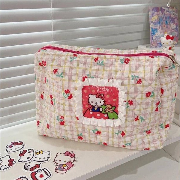 Dễ Thương Túi Đựng Đồ Trang Điểm Hello Kitty