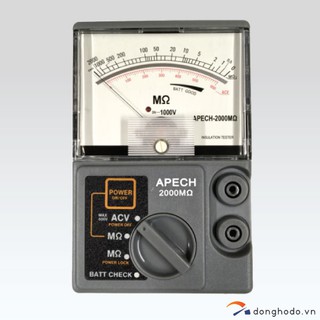 Đồng hồ đo điện trở cách điện apech 2000mω