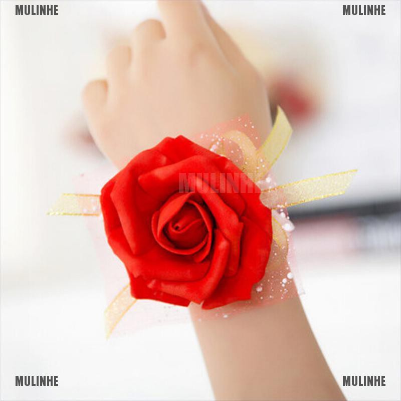 (MớI) Vòng Tay HợP Kim ĐíNh Hoa HồNg Xinh XắN