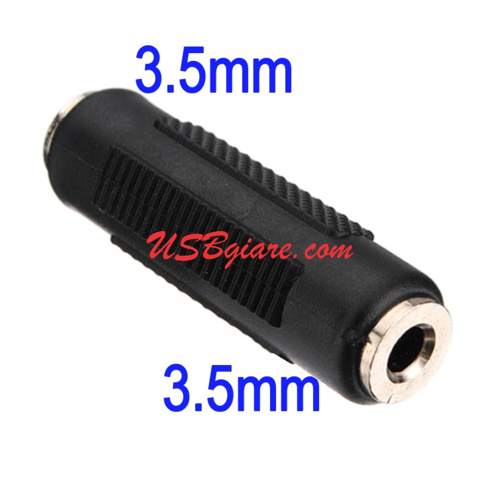 Jack nối 2 đầu jack 3.5