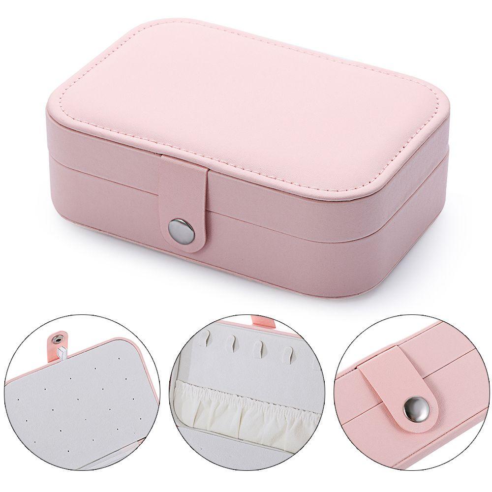 Hộp Đựng Trang Sức Bằng Da PU Tiện Dụng Khi Đi Du Lịch