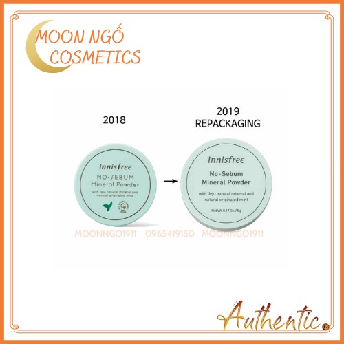 Phấn phủ bột Innis nosebum mineral