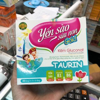 Yến Sào Sữa Non Gold giúp ăn ngon, tăng cường sức đề kháng,tăng cường sức khỏe