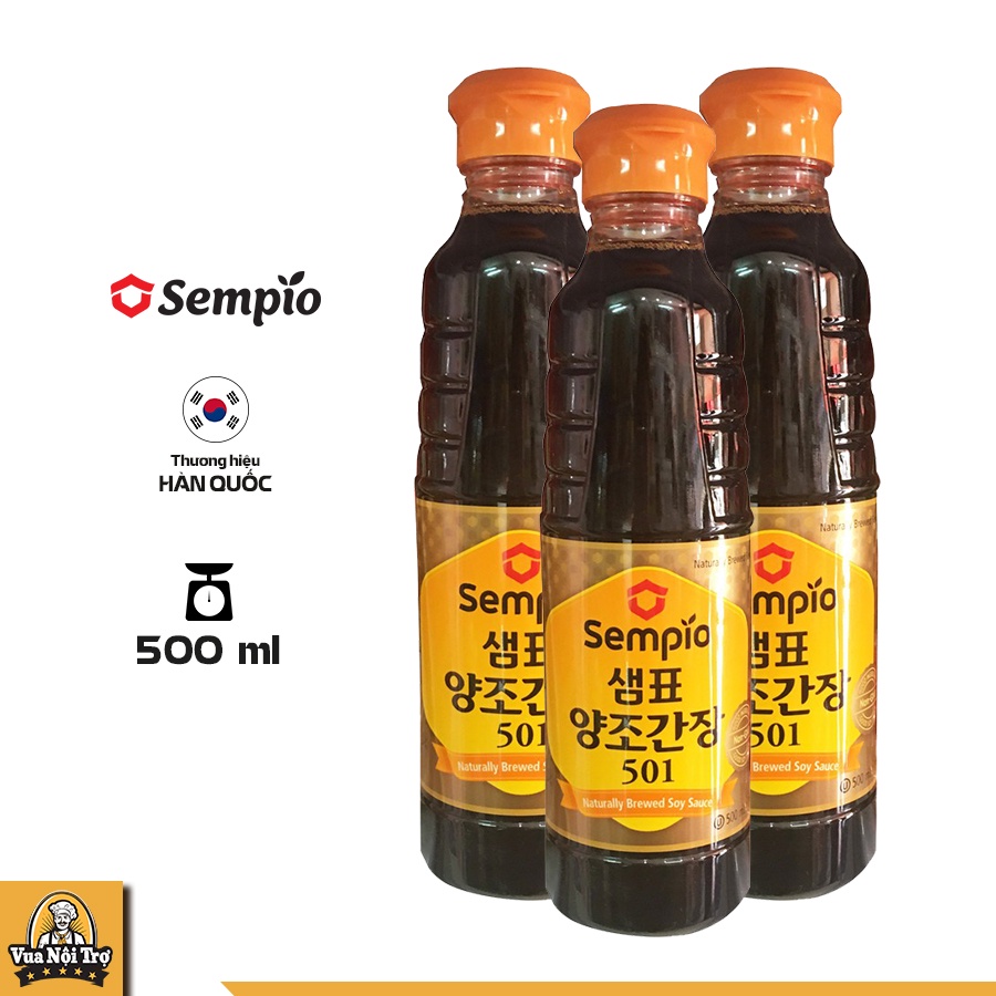 Nước Tương Sempio Hàn Quốc Chai 500ml