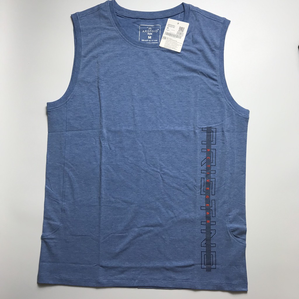 Áo Ba Lỗ Basic Aristino ATT010s1 còn S/M/L/XL/XXL Regular