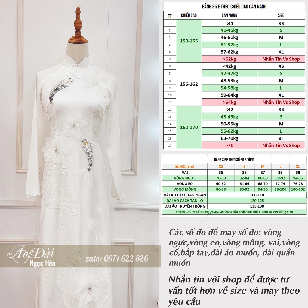 Áo Dài Cô Dâu AD05