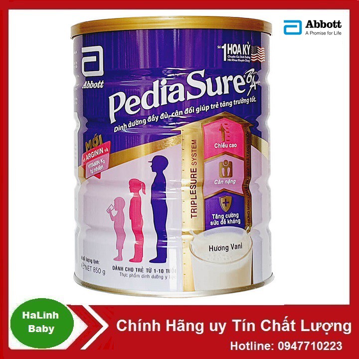 [Chính Hãng] Sữa Pediasure BA 850g [Date 2023]