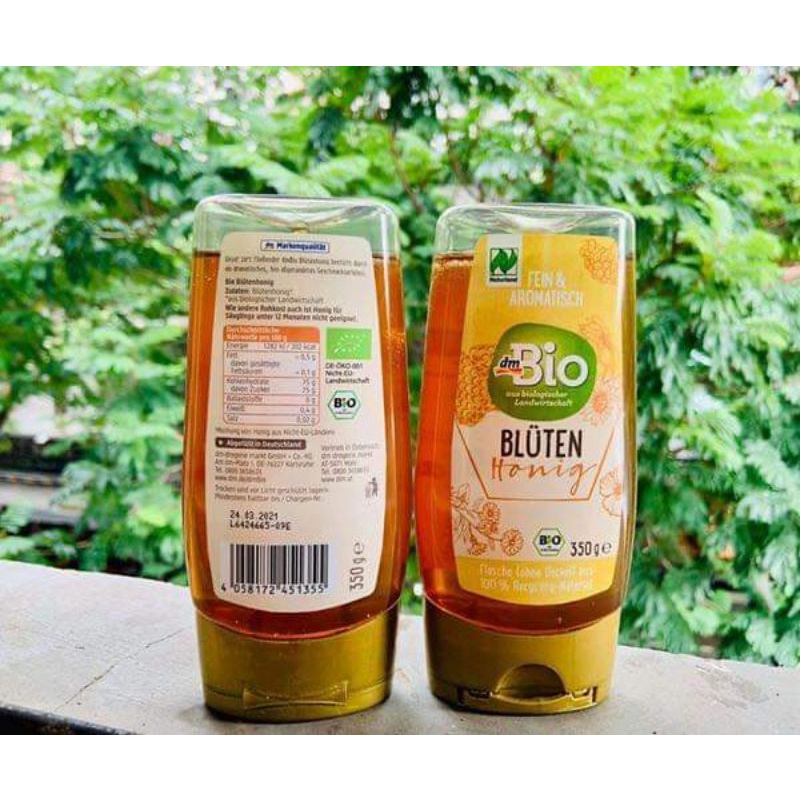 Mật ong hữu cơ DMBio 350g